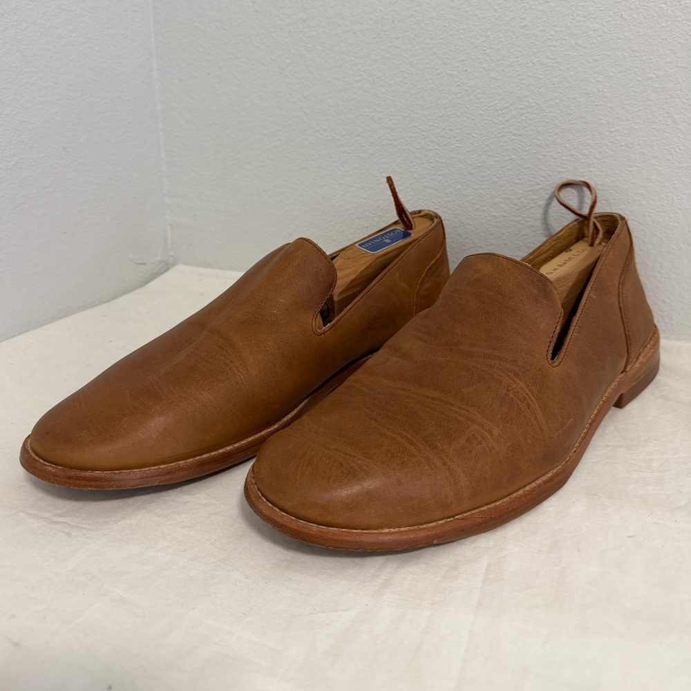 Tecovas Monterrey Loafers slip on Tan leather Men’s size 11